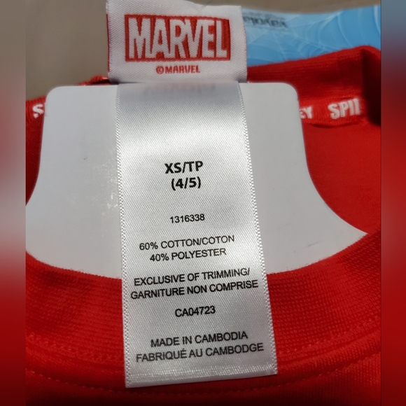 [XS] SPIDER MAN BOY'S PAJAMA SET - Picture 3 of 3